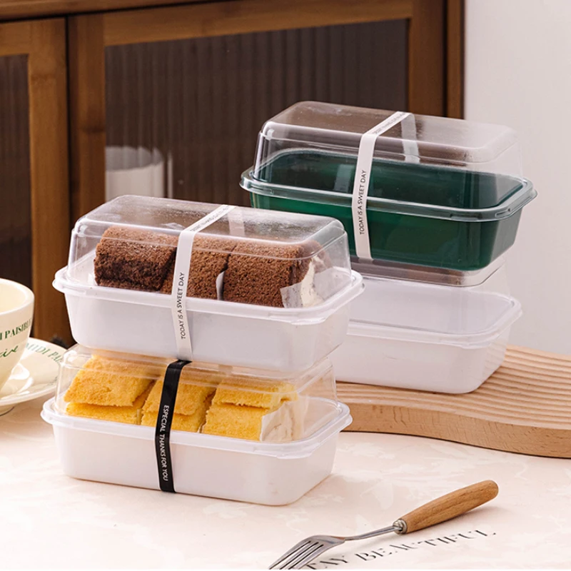 50pcs Clear Lid Roll Cake Boxes for Hot Dogs, Sandwiches, Desserts, Candy, Chocolate, M... - SKU CLCB1913 - UGI Packaging