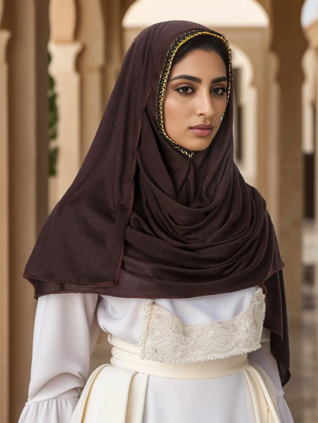 

Instant Hijab Scarf for Women Muslim Jersey Head Scarf Wrap Soft Turban Autumn Winter Headscarf Breathable Voile Femme Musulmane
