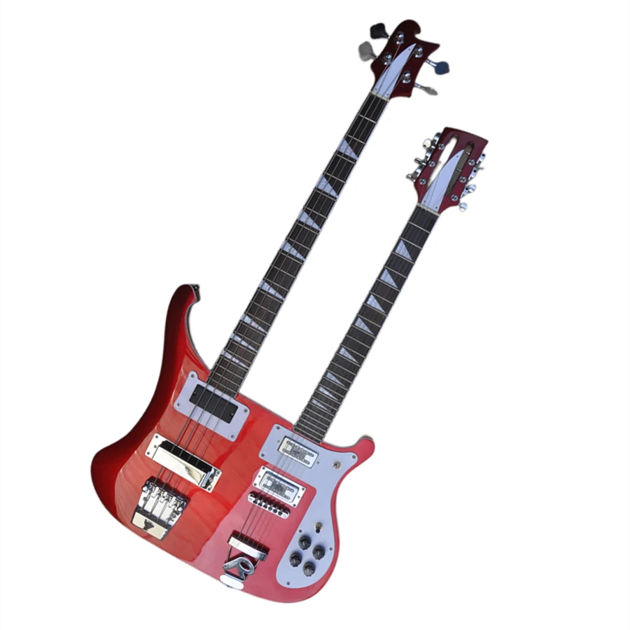 Rickenbacker double neck store bass and guitar