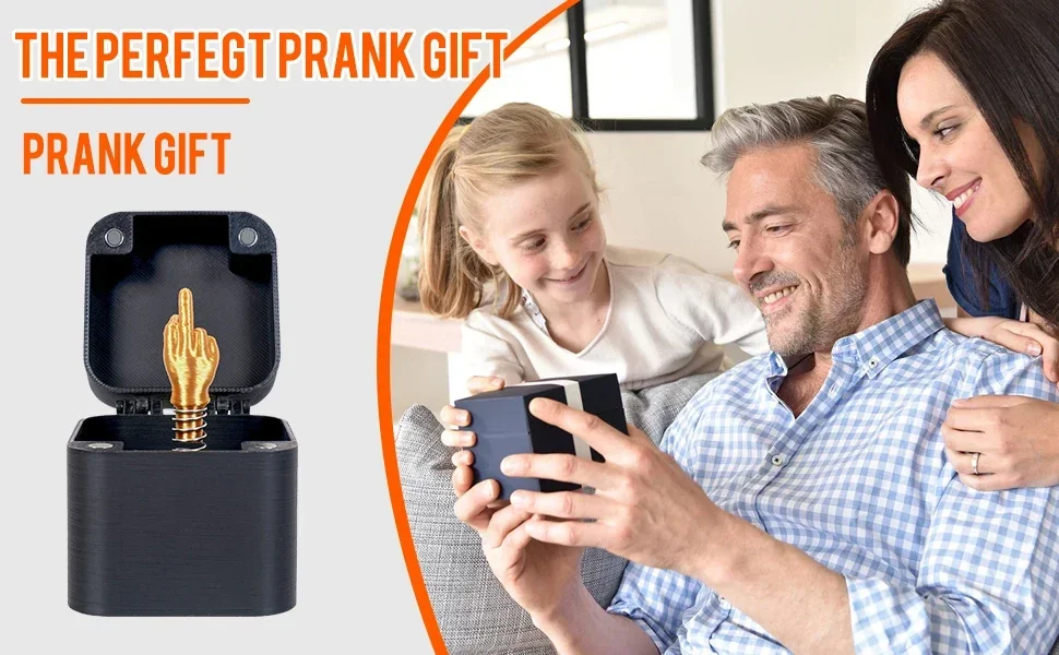 Lustige Liebesrosen-Pop-up-Überraschungsbox Scherzartikel Mittelfinger-Überraschung Valentinstag Weihnachten Feiertagsgeschenk Spielzeug Heimdekoration – Detail 1