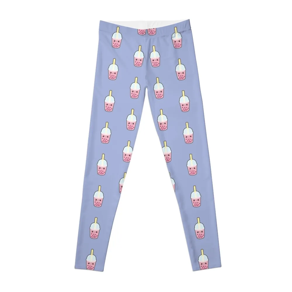 

Bubble Tea Leggings workout shorts gym sportswear woman Womens Leggings