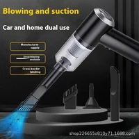 Wireless Car Vacuum Cleaner Dual Use for Home and Car 120W High Power Powerful Vehicle Vacuum Cleaner Black Home Appliance 2