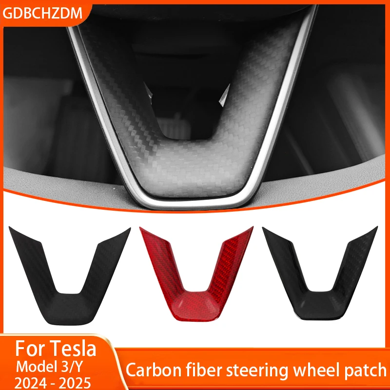 Carbon Fiber U-Shaped Steering Wheel Protective Cover