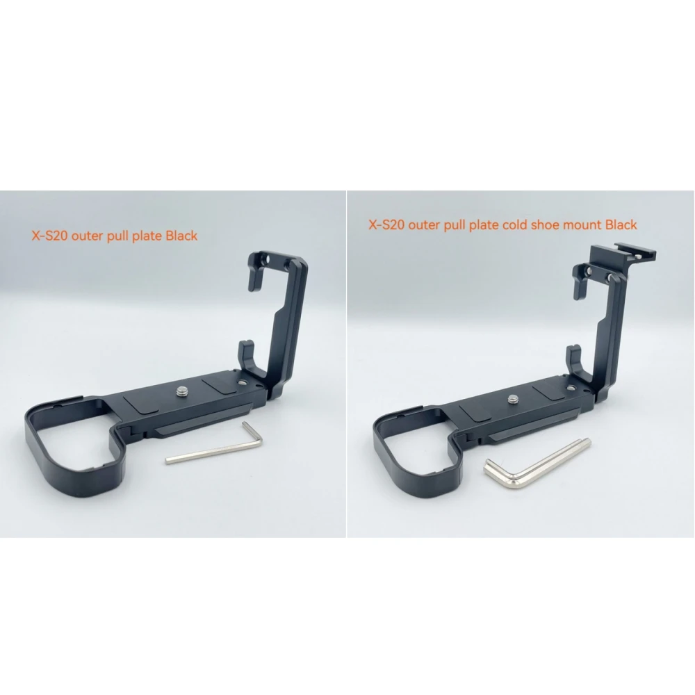 

Вертикальная съемная пластина типа L, набор Быстросъемных пластин для XS20 X-S20 Micro, боковая пластина для одной камеры, Подвижная Металлическая основа для камеры