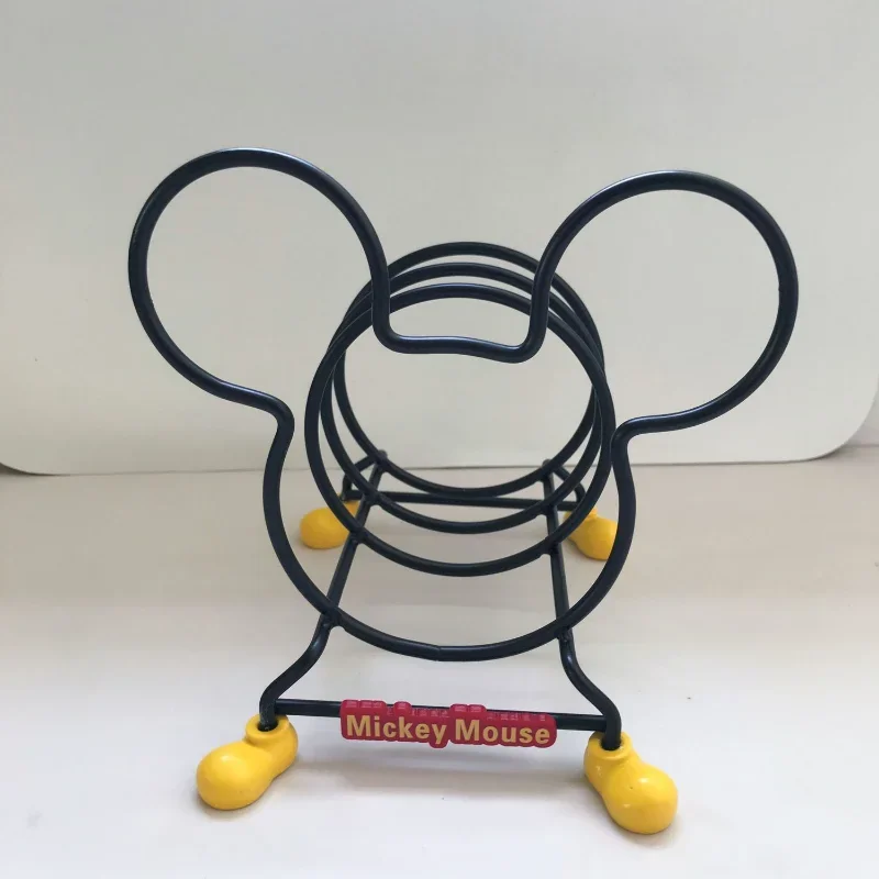 Disney Mickey Mouse Kitchen Organizer Pot Lid Rack Spoon Holder Pot Lid Shelf Cooking Dish Rack Pan Cover Stand Kitchen Supplies