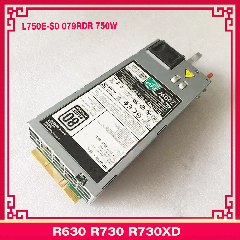 L750E-S0 079Rdr 750W Per Alimentatore Server Dell R630 R730 R730Xd