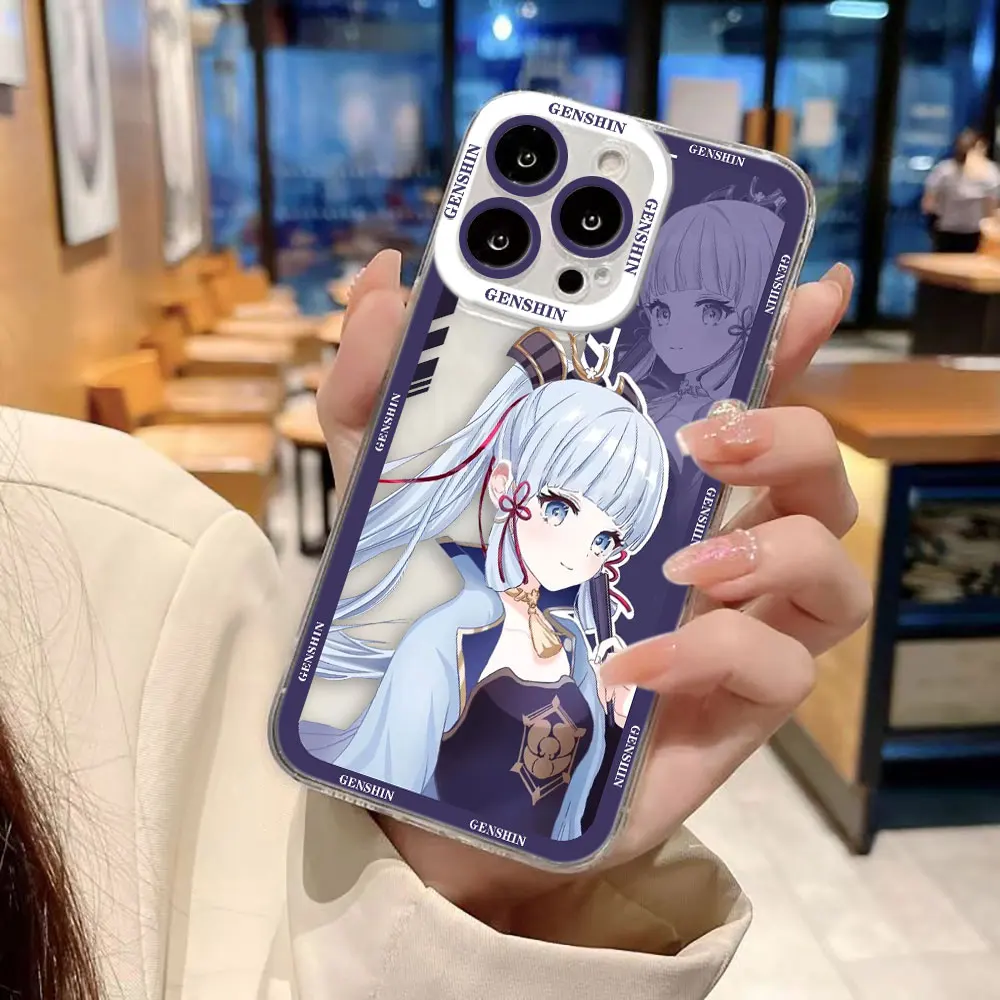 Xiao Rail Clear Phone Case – Genshin Impact Design