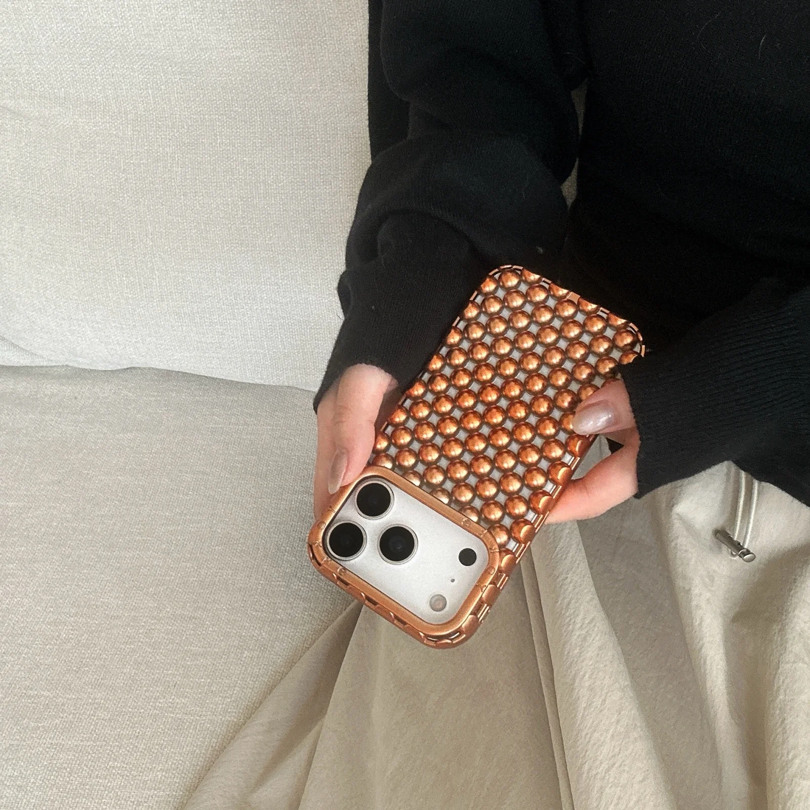 Luxurious Shockproof Phone Case: Anti-Drop Protective Back Cover