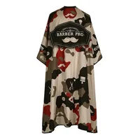 Nouveau coupe de cheveux coiffeur barbier tissu coiffure modèle tablier Polyester Cape coiffeur professionnel coupe de cheveux robe 6
