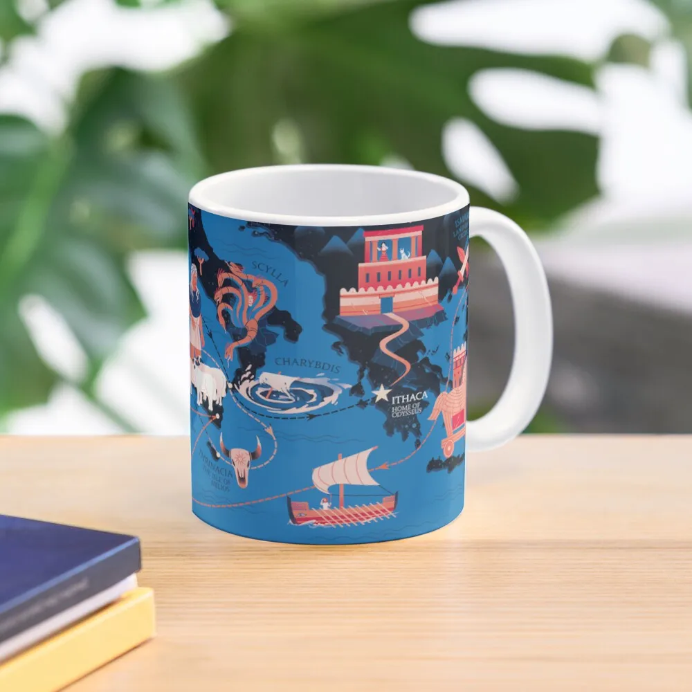 

Odyssey Map - Constellation Coffee Mug Travel Custom Cups Mug