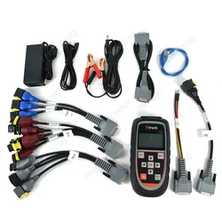 For Xtruck Y006 EURO 6 CAN J1939 Sensor Tester New Upgrade Truck Nitrogen Detector Test NOx PM Urea Level Exhaust Temperature