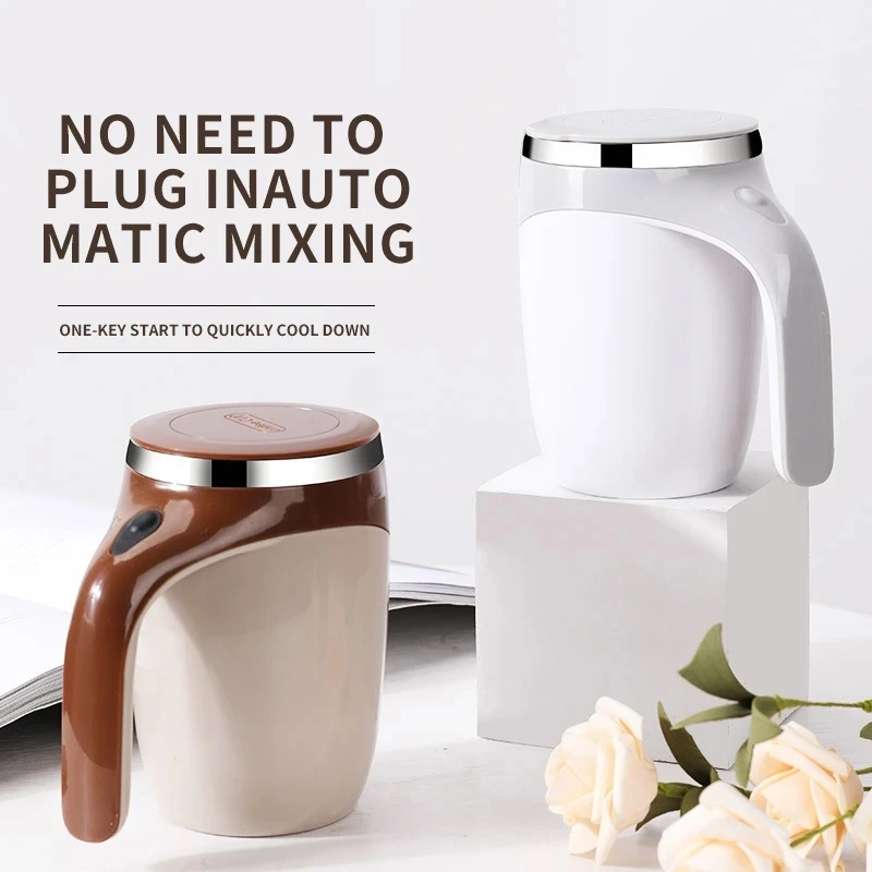 New Automatic Mixing Cup USB Rechargeable Self Stirring Mug Travel