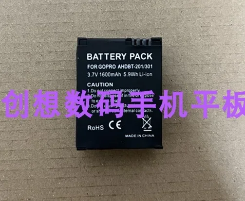 

For GoPro Hero3 /3 Battery AHDBT-301 AHDBT-201 Battery 1600mah