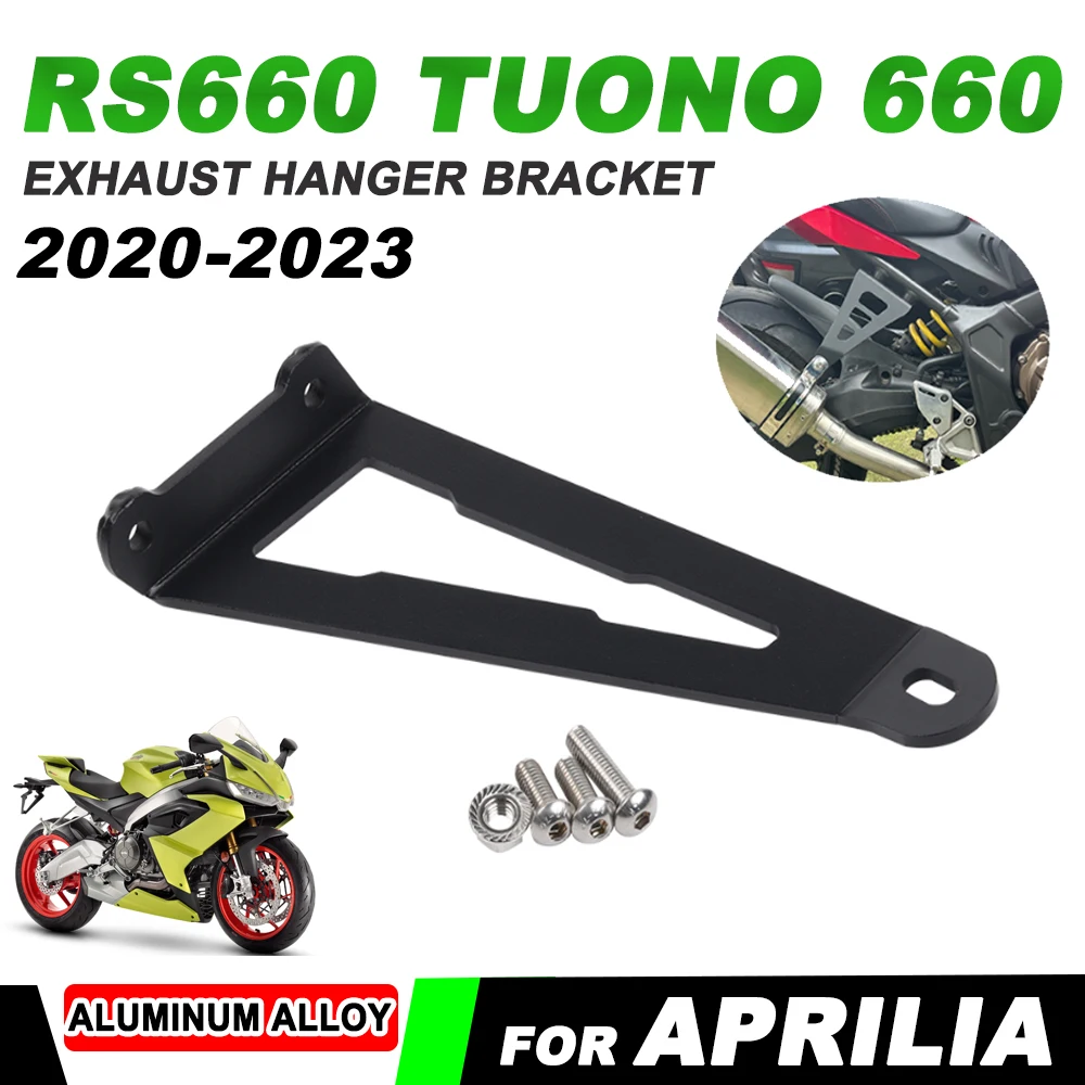 

For Aprilia RS660 RS 660 Tuono 660 Tuono660 2020 2021 2022 2023 Motorcycle Accessories Exhaust Hanger Bracket Muffler Support