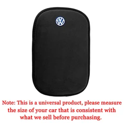 Premium Car Center Console Arm Rest Box Pad - Luxurious Auto Accessory (For Volkswagen black)