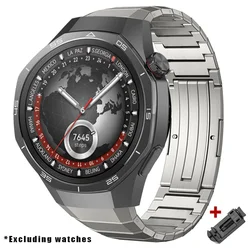Luxury Titanium Alloy Strap - Premium Metal Bracelet for HUAWEI Watch GT5 Pro (Titanium)