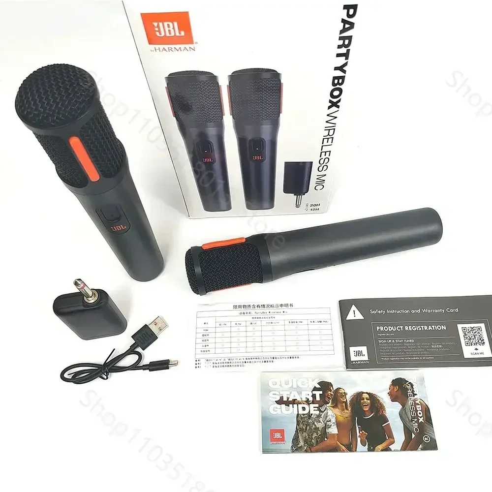 JBL Digital PartyBox PB UHF نظام ميكروفون محمول لا...