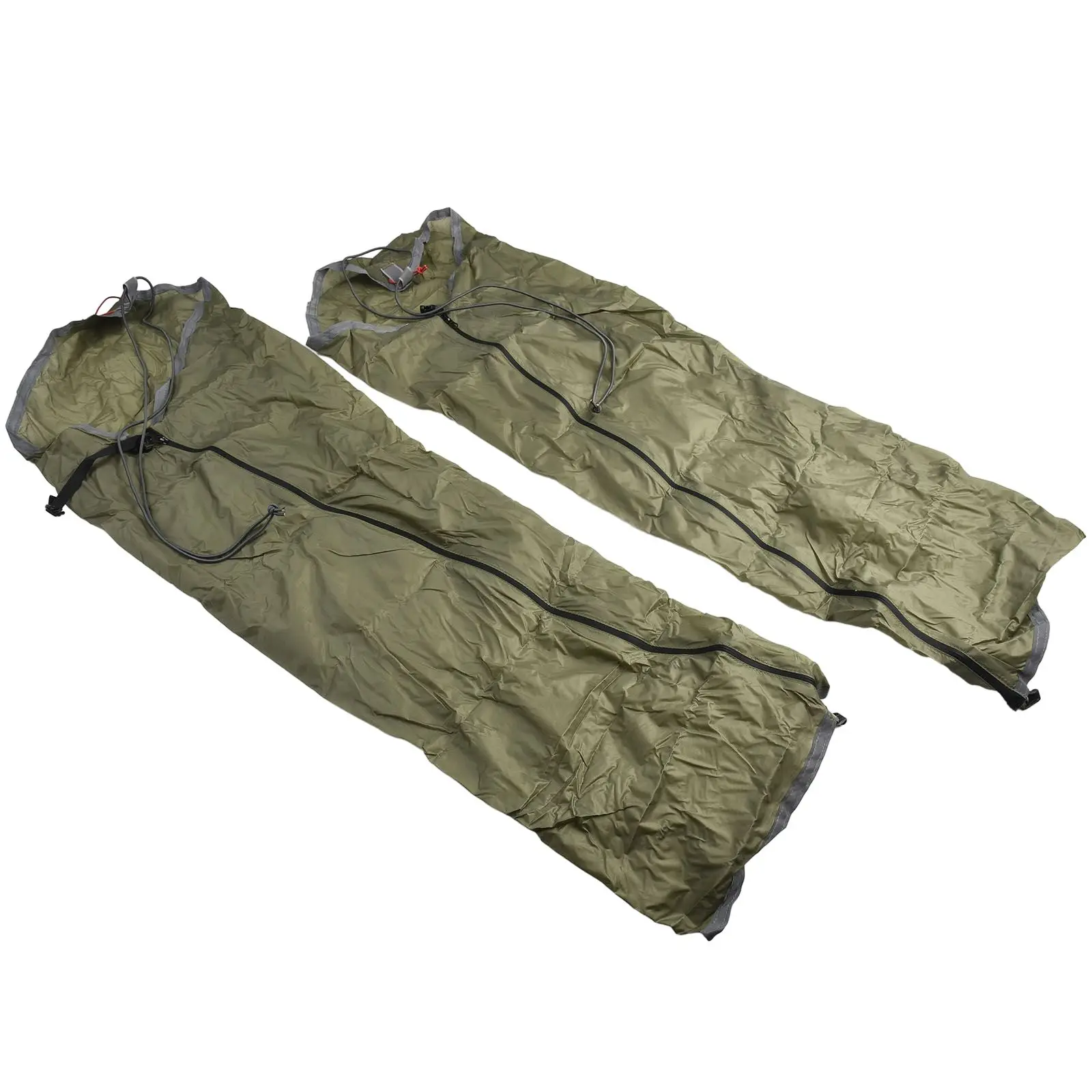 

Leg Sleeves Pants Universal W/ Storage Bag Waterproof 20D Silicone+Nylon 3.3ft Fingerboard Hiking Rain Trouser