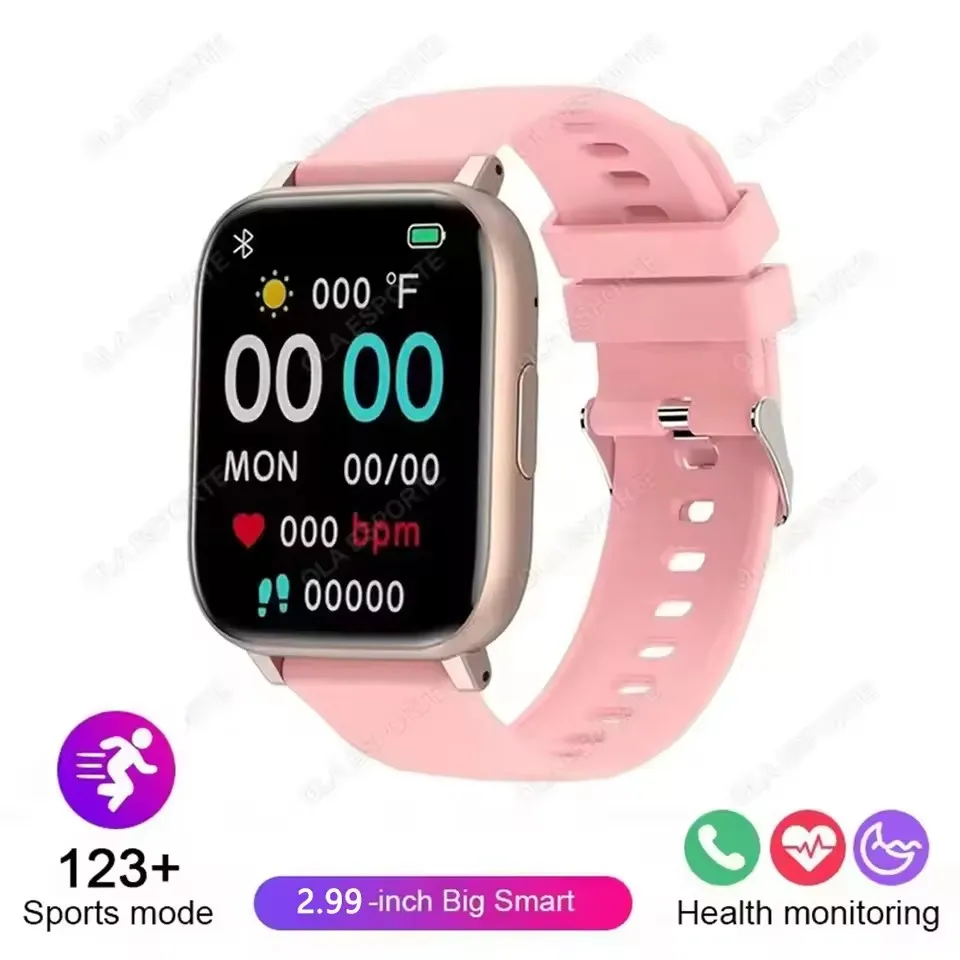 Nuevo reloj inteligente deportivo con rastreador GPS, resistente al agua, para hombres y mujeres, reloj inteligente de negocios con Bluetooth, llamadas telefónicas, esferas de reloj Diy, bandas de ritmo cardíaco