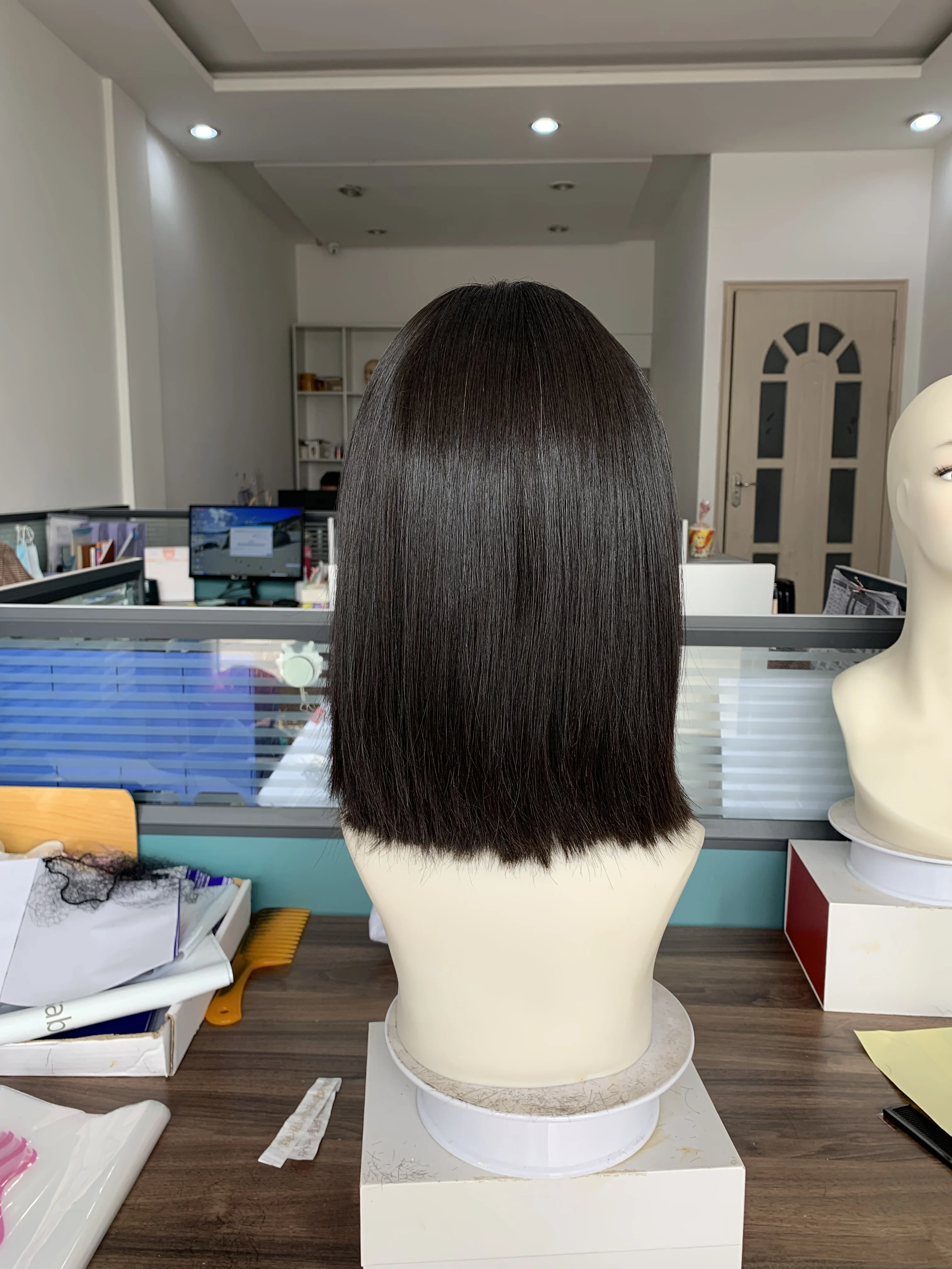 tsingtaowigs Finest European virgin hair slight wave jewish wig , silk top kosher wig Best Sheitels
