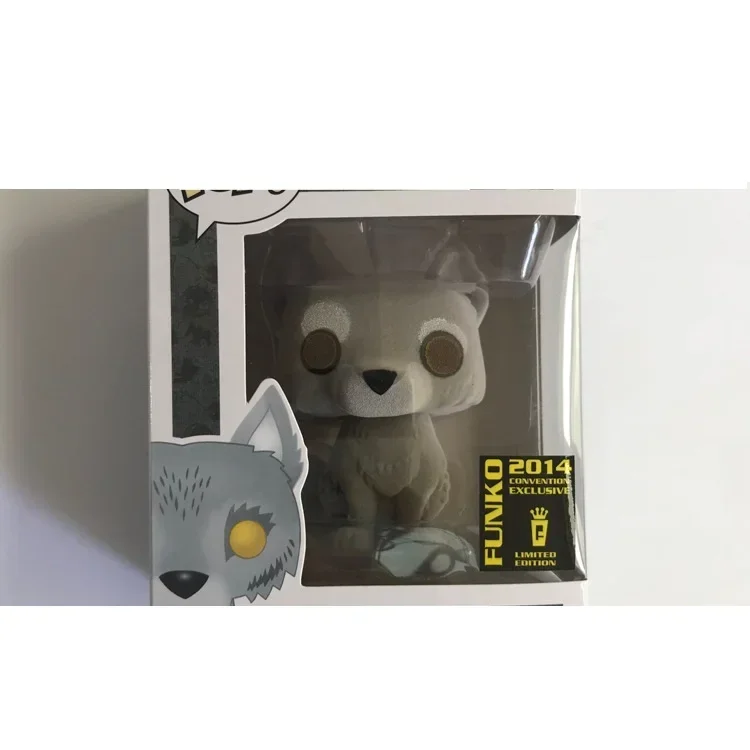 thumbnail image 4 of FUNKO Pop Game of Grey Wind 23# 2014 CONVENTION Ghost Thrones19# NYMERIA 76# Figura de vinilo Muñeca Figura de acción de PVC Modelo Juguetes, 4 of 5