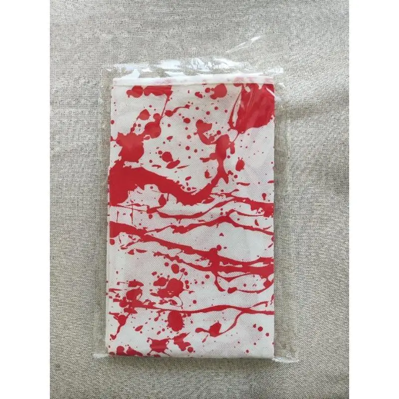 Halloween Butcher Blood Apron Decoration Horror Party Blood Apron Dress Up Halloween Scary Kitchen Apron Cosplay Butcher DressUp