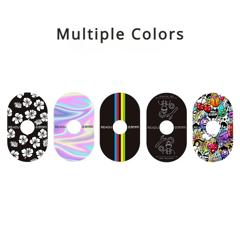 3PCS/Set Bicycle Road Valve Sticker Bicycle Decorative Car Sticker Universal Valve Fixed For Bicycle Sticker