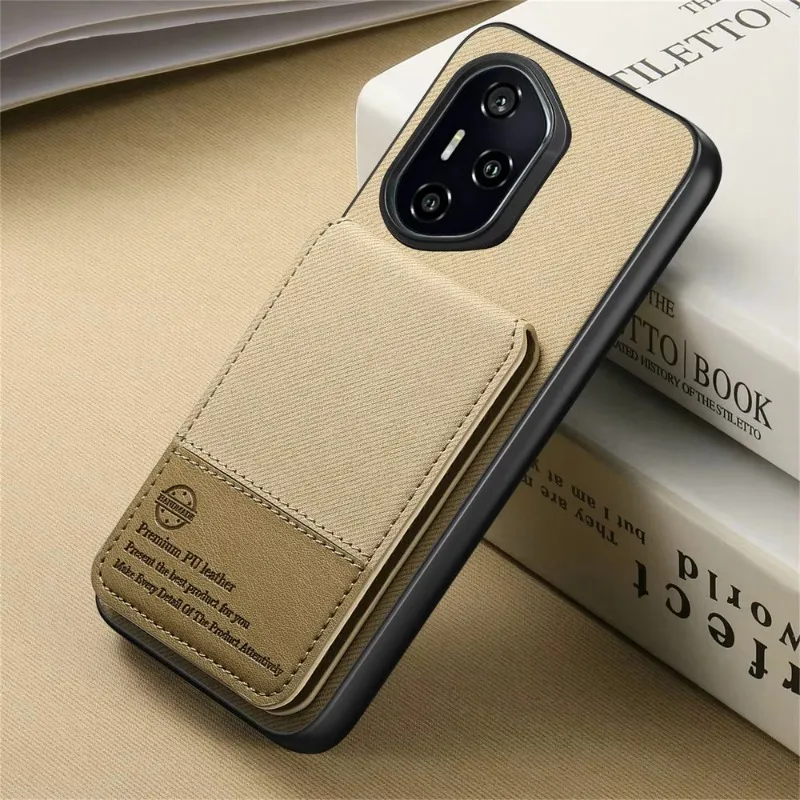 Luxury Leather RFID Card Case & Back Cover