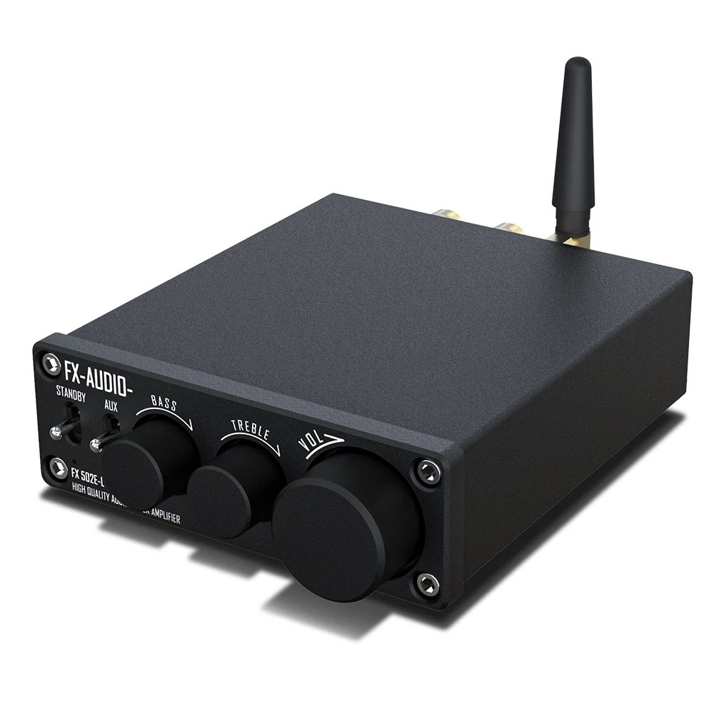 

FX-AUDIO FX-502EL Hifi 2.0 Bt 5.1 Volledige Digitale Audio Mini Eindversterker 75W * 2