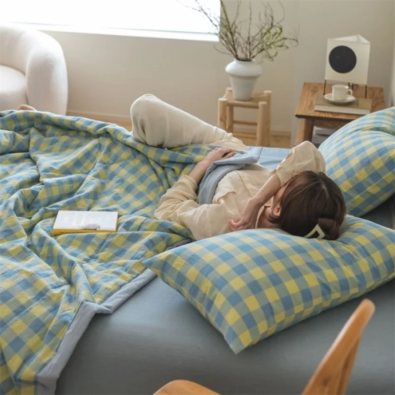 جديد مضاد للجراثيم غزل القطن مصبوغ غسلها القطن الص...