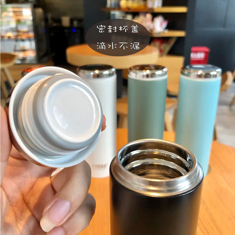 10oz Tyeso Stainless Steel Tumbler With Steel lid Double Wall Vacuum Insulated Coffee Mugs Keep Hot And Cold cups CopoTermico