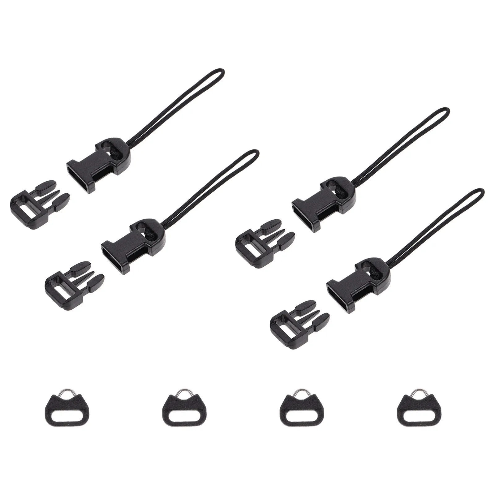 카메라 스트랩용 8Pcs Qd 루프 커넥터, 고강도 구조, 빠른 분리 기능, 안정적인 성능, 야외 활동에 이상적