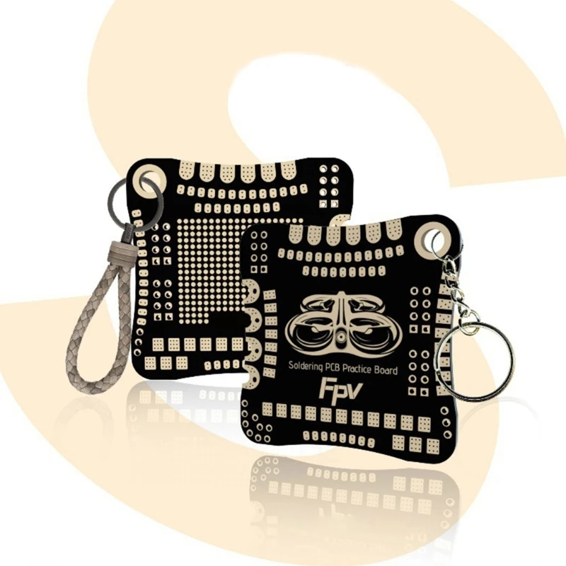 PCB Welding Exercise Board Set Of 4 Metal PCB Board for Soldering Practice