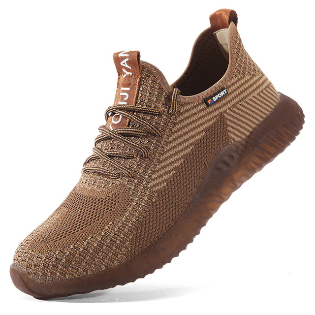 Work Sneakers Safety Shoes Men Steel Toe Puncture-Proof Safety Boots Indestructible Shoes Work Men Boots Industrial Shoes