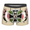 Vintage German Empire Iron Cross Flag Underwear Breathbale Germany Flag Boxer Briefs Shorts Panties Soft Underpants For Male 1