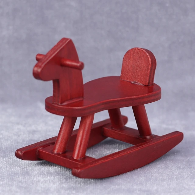 2.76x1.38x2.28" Children's Interactive Dollhouse Wooden Furniture Decoration Ornaments Toy Portable Relieve Boredom Toys 2