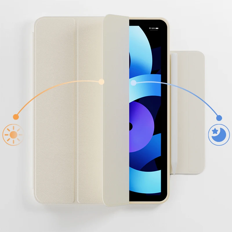 Magnetic 360° Rotating Detachable Back Case