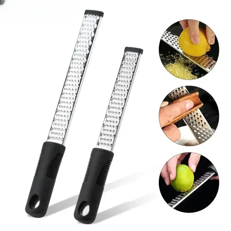 Cheese Grater Stainless Steel Peel Lemon Cheese Vegetable Manual Sharp Blade Choppable Kitchen Tool