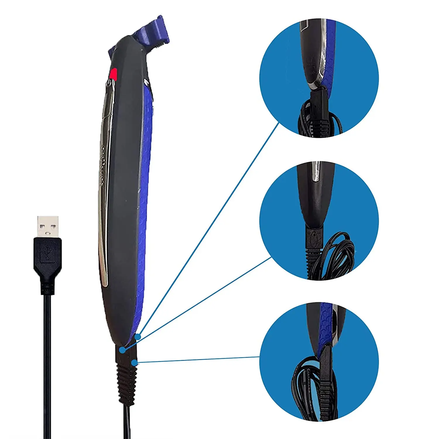 Shaver USB Charging for Microtouch Solo Men's Rechargeable Full Body Hair Trimmer Solo Razor Charger Shaver Charger Cord