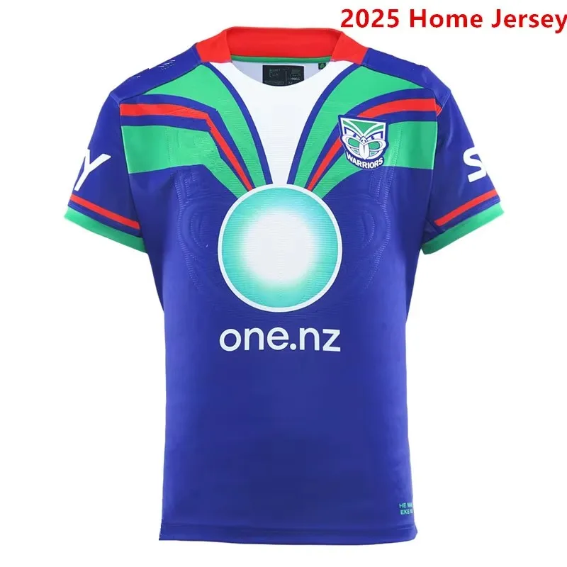 NEW ZEALAND WARRIORS MEN'S HOME RUGBY JERSEY Size:S-5XL ( Print name and number )