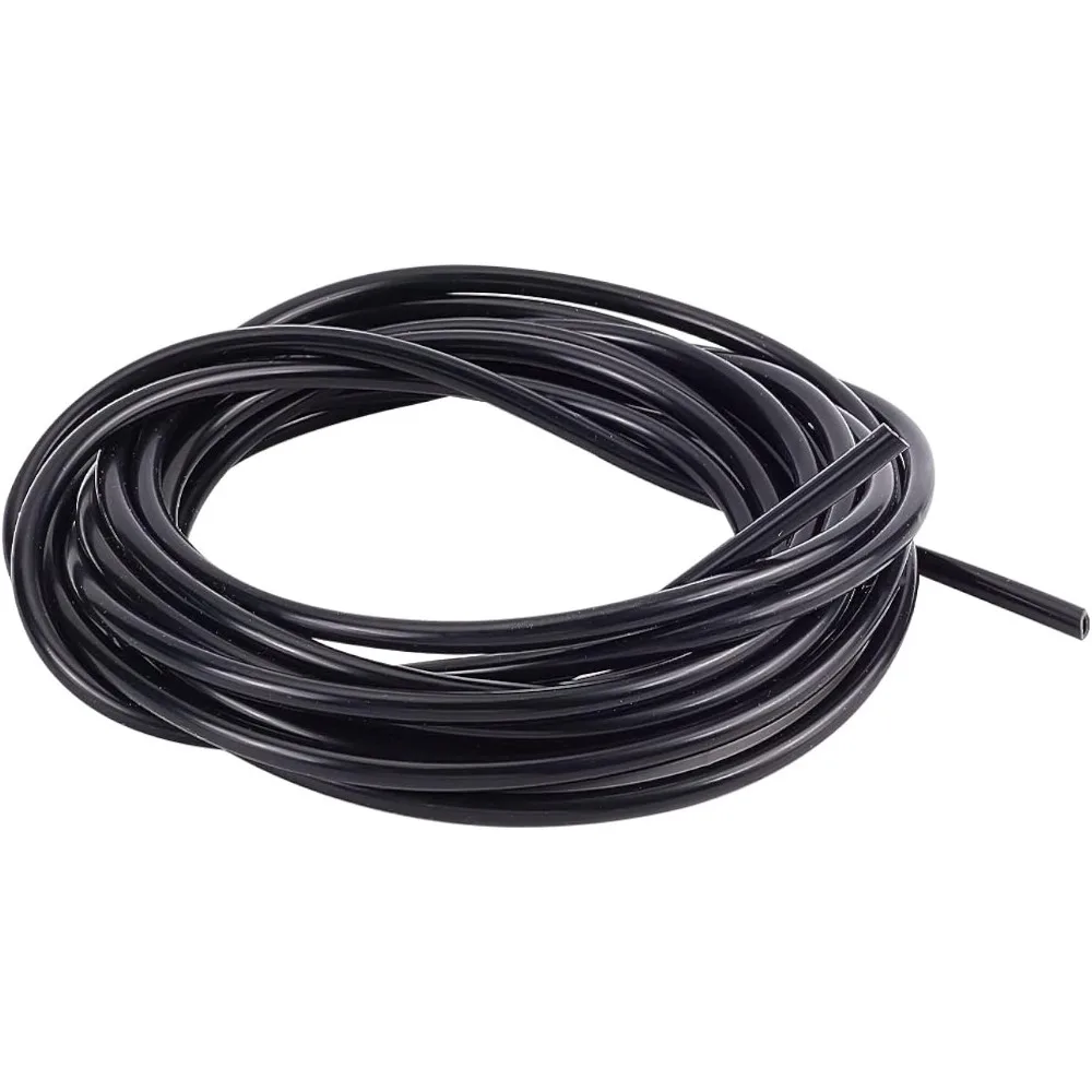 

16.4 Feet Black Vacuum Hose 3/16inch(5mm) High Temperature Silicone Vacuum Tubing Hose 1/8inch(3mm) Inner Diameter Vacuum Tube