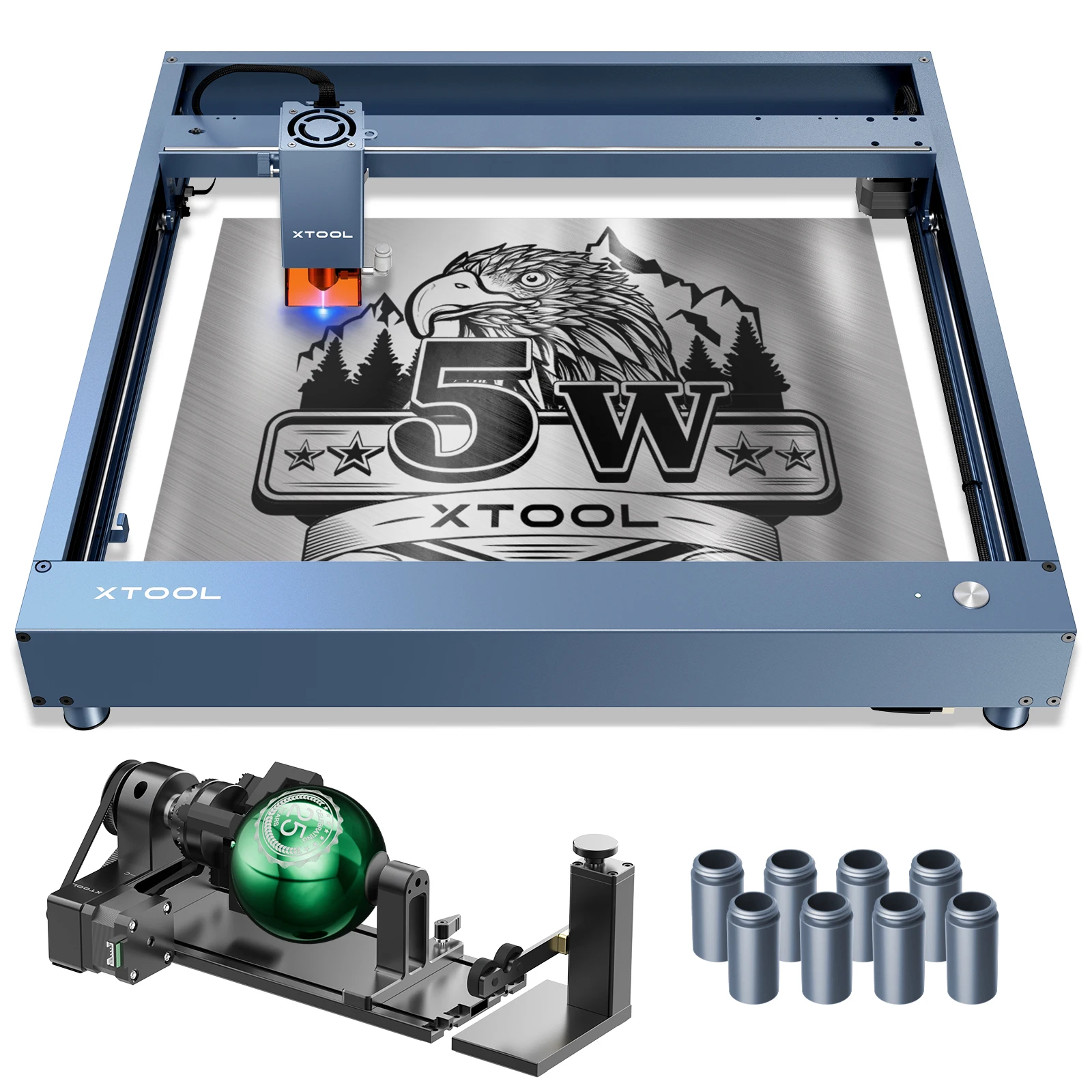 xTool D1 Pro 5W Desktop Laser Engraving Machine