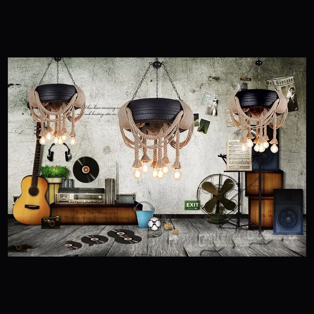 Filament Vintage Retro Bulb E27 220V Edison Lamp Edison Lamp Electroplated Gray G95 Filament Lightbulb Ball Light