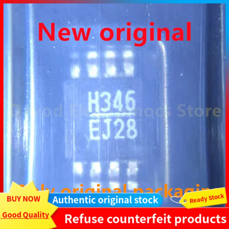 

5PCS New original HMC346MS8G screen printed H346 attenuator chip HMC346MS8GETR MSOP8 packaging