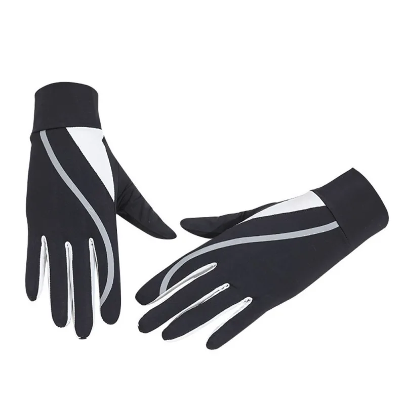 

Men Women UV Protection Cycling Gloves Non-slip Palm Touch Screen Breathable Outdoor Running Light Sports Gloves