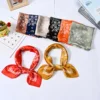 Women's Paisley Pattern 70 Silky Texture Basic Retro Bohemian Style Headband Small Square Scarf 1