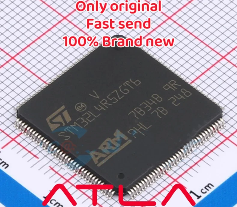 

Микроконтроллер STM32L4R5ZGT6 IC 32 бит 1 Мб FLASH 144LQFP