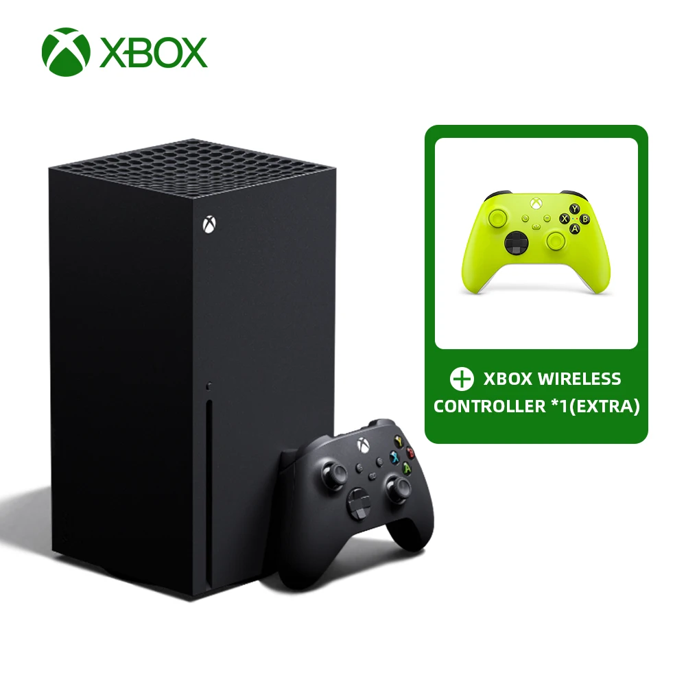 Microsoft XBOX X Video Game Consoles XBX Xbox Wireless Controller XBOX  SERIES X 1TB console Up