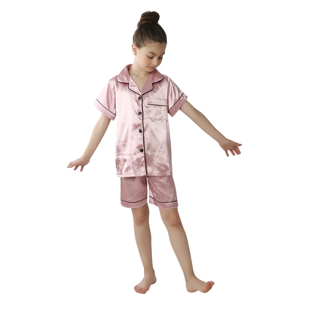 Kids Silk Pajama Set 3
