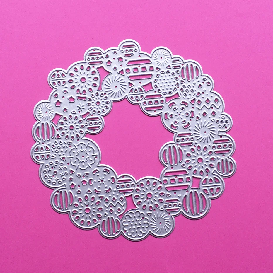 

Embossing circles Cutting Dies for Scrapbooking Paper gift Card Making DIY Album craft Die Cut